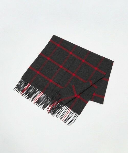 UNITED ARROWS / ユナイテッドアローズ マフラー・ショール・スヌード・ストール | カシミヤ チェック ストール | 詳細12