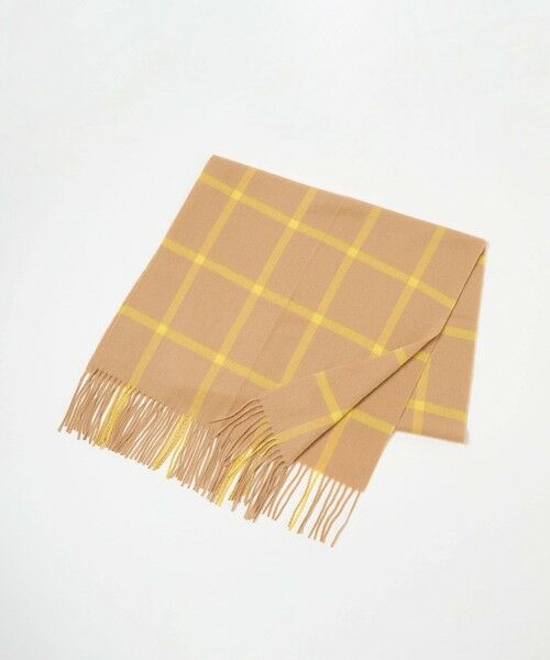 UNITED ARROWS / ユナイテッドアローズ マフラー・ショール・スヌード・ストール | カシミヤ チェック ストール | 詳細16