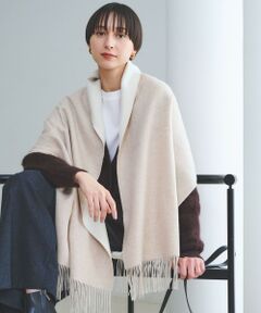 UNITED ARROWS / ユナイテッドアローズ マフラー・ショール・スヌード・ストール | カシミヤ リバーシブル ストール