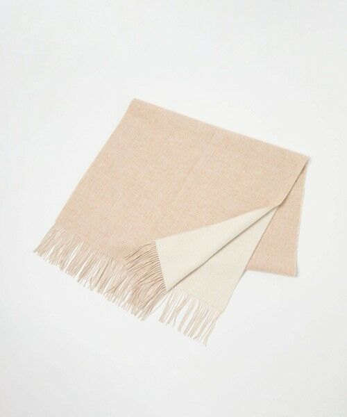 UNITED ARROWS / ユナイテッドアローズ マフラー・ショール・スヌード・ストール | カシミヤ リバーシブル ストール | 詳細8