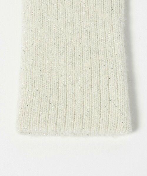 UNITED ARROWS / ユナイテッドアローズ 手袋 | ラメニット フィンガーレスグローブ | 詳細3