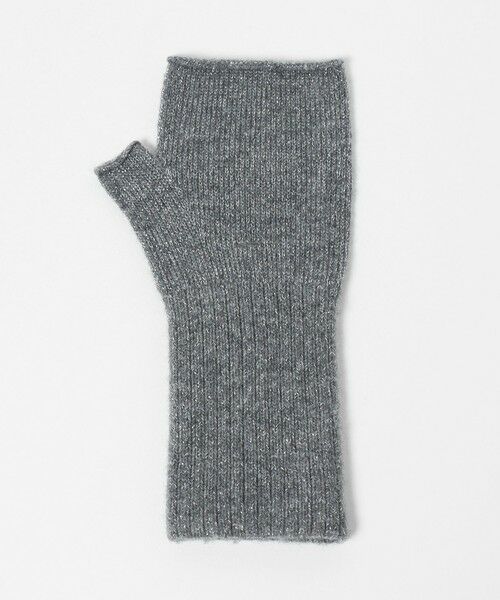 UNITED ARROWS / ユナイテッドアローズ 手袋 | ラメニット フィンガーレスグローブ | 詳細7