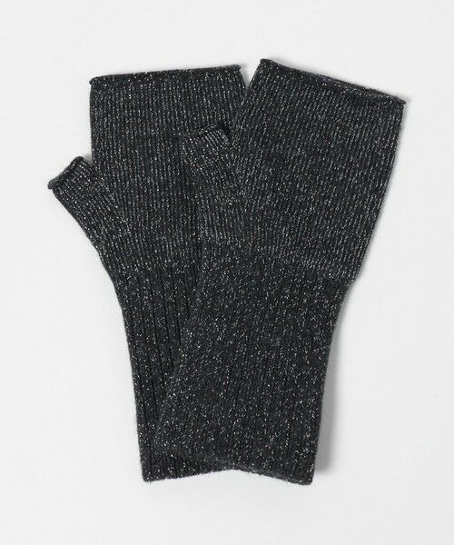 UNITED ARROWS / ユナイテッドアローズ 手袋 | ラメニット フィンガーレスグローブ | 詳細14