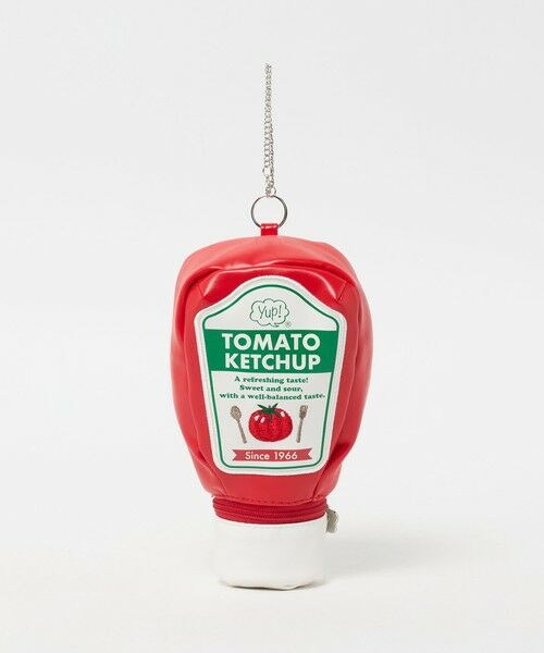 UNITED ARROWS/ユナイテッドアローズ <yup!>SEASONING BOTTLE ポーチ RED FREE UNITED ARROWS/ユナイテッドアローズ <yup!>SEASONING BOTTLE ポーチ RED FREE