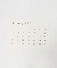 UNITED ARROWS / ユナイテッドアローズ ステーショナリー | 葛西薫カレンダー 2026