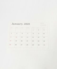 UNITED ARROWS / ユナイテッドアローズ ステーショナリー | 葛西薫カレンダー 2026