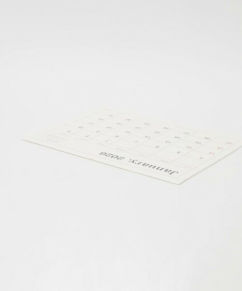UNITED ARROWS / ユナイテッドアローズ ステーショナリー | 葛西薫カレンダー 2026 | 詳細5