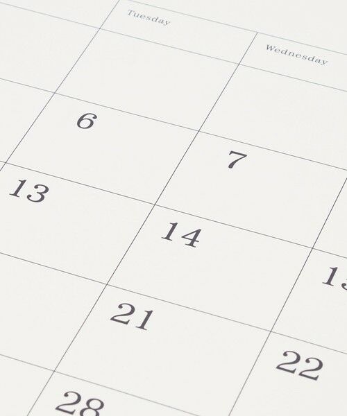 UNITED ARROWS / ユナイテッドアローズ ステーショナリー | 葛西薫カレンダー 2026 | 詳細6