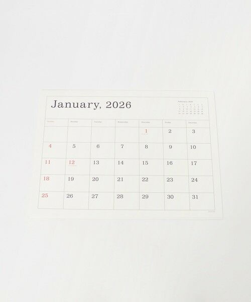 UNITED ARROWS / ユナイテッドアローズ ステーショナリー | 葛西薫カレンダー 2026（その他2）