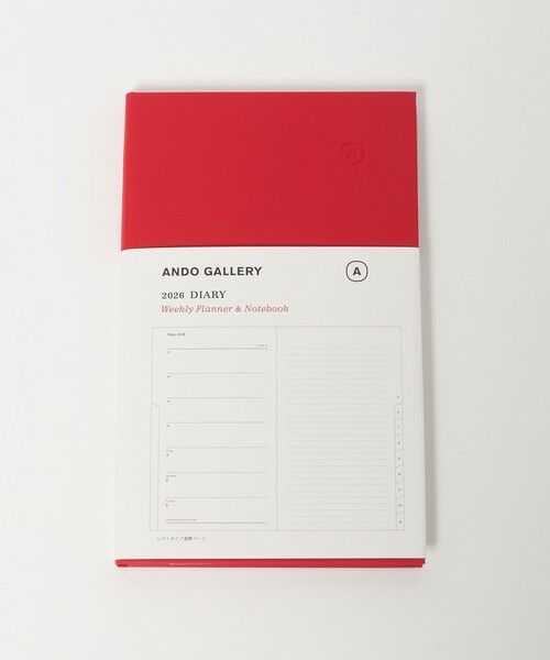 UNITED ARROWS/ユナイテッドアローズ 葛西薫ダイアリー 2026 RED FREE UNITED ARROWS/ユナイテッドアローズ 葛西薫ダイアリー 2026 RED FREE