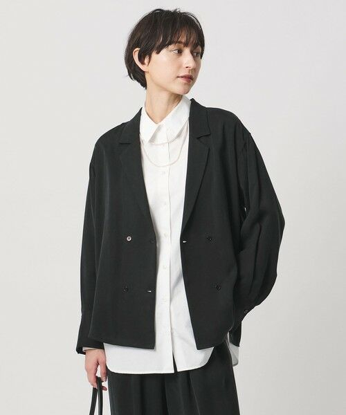 UNITED ARROWS / ユナイテッドアローズ シャツ・ブラウス | オープンカラー シャツ ジャケット | 詳細14