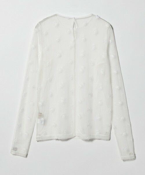 UNITED ARROWS / ユナイテッドアローズ カットソー | チュールフラワー カットソー ‐ウォッシャブル‐ | 詳細7