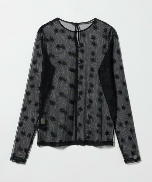 UNITED ARROWS / ユナイテッドアローズ カットソー | チュールフラワー カットソー ‐ウォッシャブル‐ | 詳細13