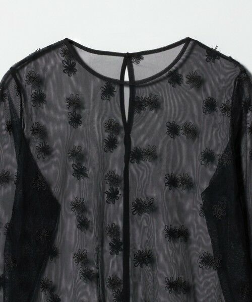 UNITED ARROWS / ユナイテッドアローズ カットソー | チュールフラワー カットソー ‐ウォッシャブル‐ | 詳細14