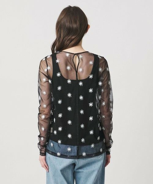 UNITED ARROWS / ユナイテッドアローズ カットソー | チュールフラワー カットソー ‐ウォッシャブル‐ | 詳細22