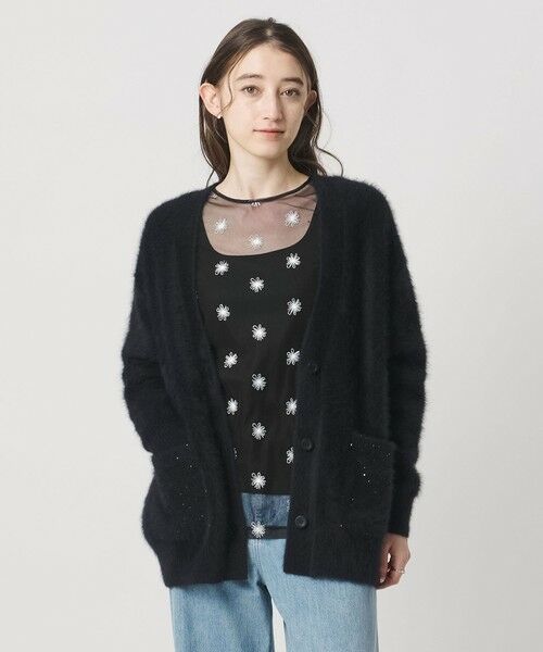 UNITED ARROWS / ユナイテッドアローズ カットソー | チュールフラワー カットソー ‐ウォッシャブル‐ | 詳細18