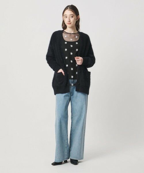 UNITED ARROWS / ユナイテッドアローズ カットソー | チュールフラワー カットソー ‐ウォッシャブル‐ | 詳細19