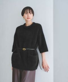 UNITED ARROWS / ユナイテッドアローズ ニット・セーター | フォックスカシミヤ オーバーミドル プルオーバー