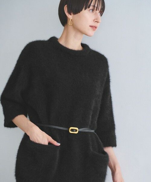 UNITED ARROWS / ユナイテッドアローズ ニット・セーター | フォックスカシミヤ オーバーミドル プルオーバー | 詳細2