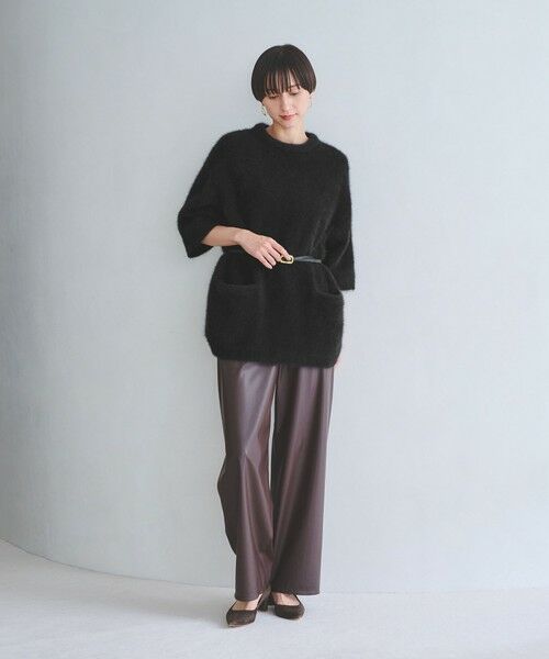 UNITED ARROWS / ユナイテッドアローズ ニット・セーター | フォックスカシミヤ オーバーミドル プルオーバー | 詳細3