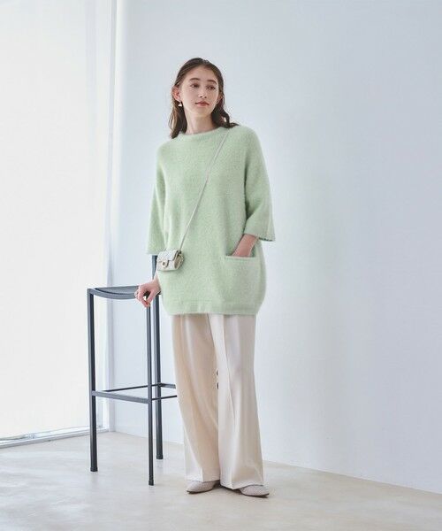 UNITED ARROWS / ユナイテッドアローズ ニット・セーター | フォックスカシミヤ オーバーミドル プルオーバー | 詳細22