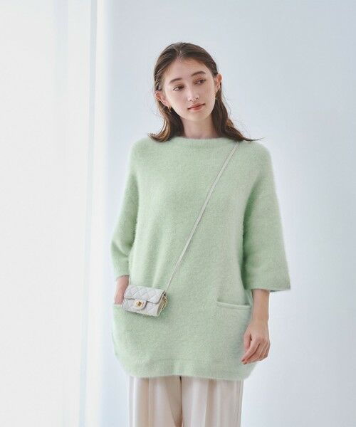 UNITED ARROWS / ユナイテッドアローズ ニット・セーター | フォックスカシミヤ オーバーミドル プルオーバー | 詳細20