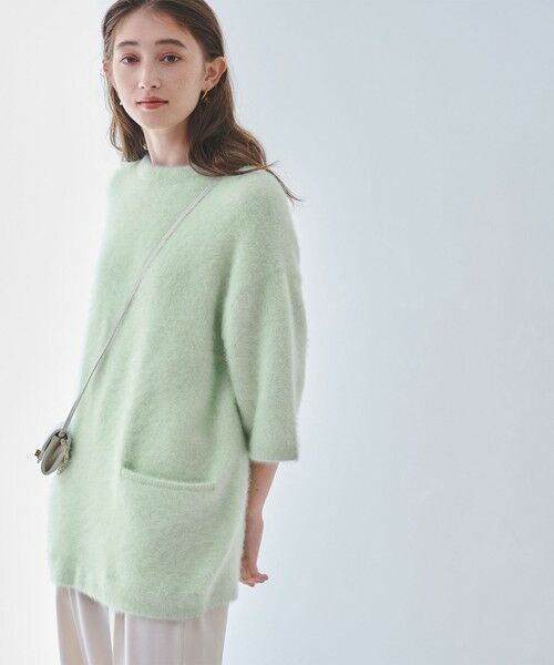 UNITED ARROWS / ユナイテッドアローズ ニット・セーター | フォックスカシミヤ オーバーミドル プルオーバー | 詳細21