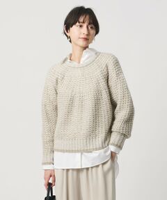 UNITED ARROWS / ユナイテッドアローズ ニット・セーター | カラーミックス インレイド ニット