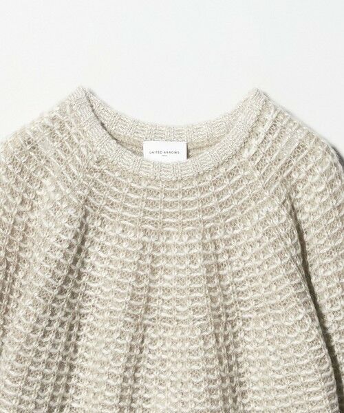 UNITED ARROWS / ユナイテッドアローズ ニット・セーター | カラーミックス インレイド ニット | 詳細5