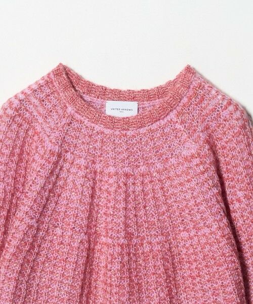 UNITED ARROWS / ユナイテッドアローズ ニット・セーター | カラーミックス インレイド ニット | 詳細11