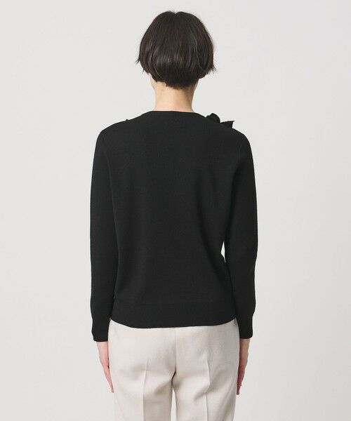 UNITED ARROWS / ユナイテッドアローズ ニット・セーター | フリル ビジュー ニット | 詳細11