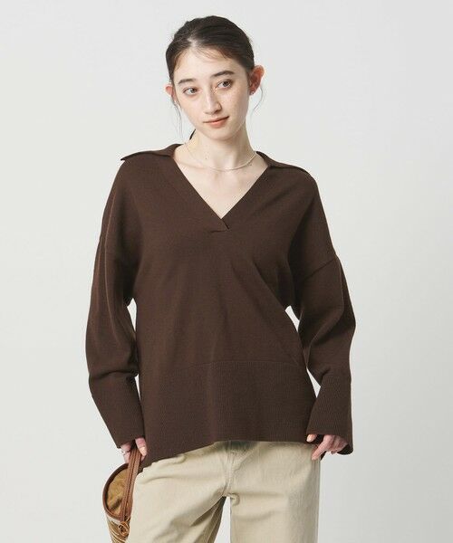 UNITED ARROWS / ユナイテッドアローズ ニット・セーター | ウール スキッパーニット | 詳細18