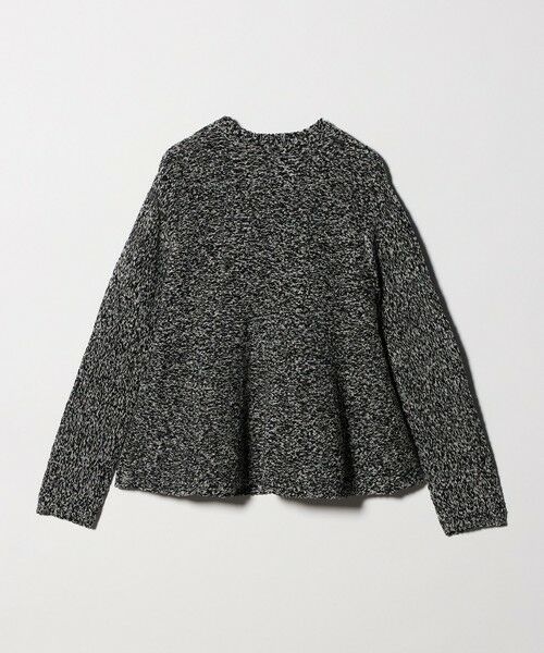 UNITED ARROWS / ユナイテッドアローズ ニット・セーター | ミックスカラー ペプラム ニット ‐ウォッシャブル‐ | 詳細5