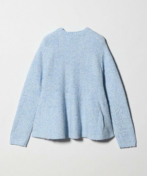 UNITED ARROWS / ユナイテッドアローズ ニット・セーター | ミックスカラー ペプラム ニット ‐ウォッシャブル‐ | 詳細15