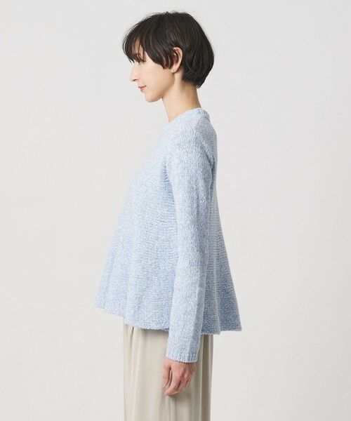 UNITED ARROWS / ユナイテッドアローズ ニット・セーター | ミックスカラー ペプラム ニット ‐ウォッシャブル‐ | 詳細12