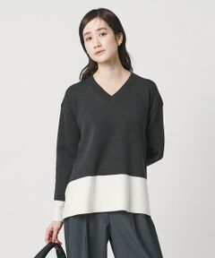 UNITED ARROWS / ユナイテッドアローズ ニット・セーター | ウールブレンド Vネックニット ‐ウォッシャブル‐