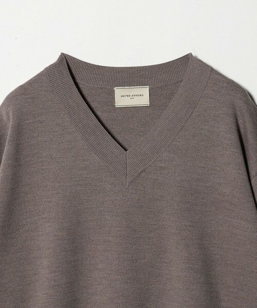 UNITED ARROWS / ユナイテッドアローズ ニット・セーター | ウールブレンド Vネックニット ‐ウォッシャブル‐ | 詳細5