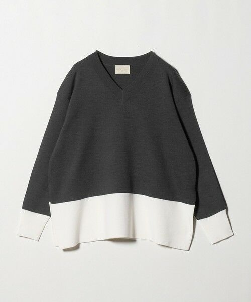 UNITED ARROWS / ユナイテッドアローズ ニット・セーター | ウールブレンド Vネックニット ‐ウォッシャブル‐ | 詳細14