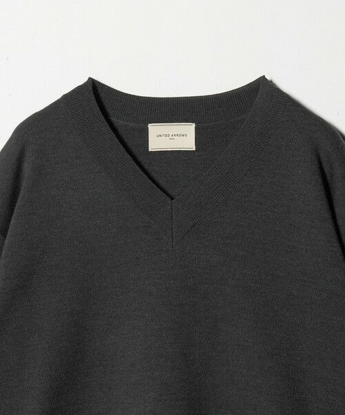 UNITED ARROWS / ユナイテッドアローズ ニット・セーター | ウールブレンド Vネックニット ‐ウォッシャブル‐ | 詳細16