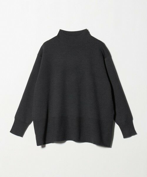 UNITED ARROWS/ユナイテッドアローズ ウールブレンド ハイネックニット ‐ウォッシャブル‐ DK. GRAY FREE UNITED ARROWS/ユナイテッドアローズ ウールブレンド ハイネックニット ‐ウォッシャブル‐ DK. GRAY FREE