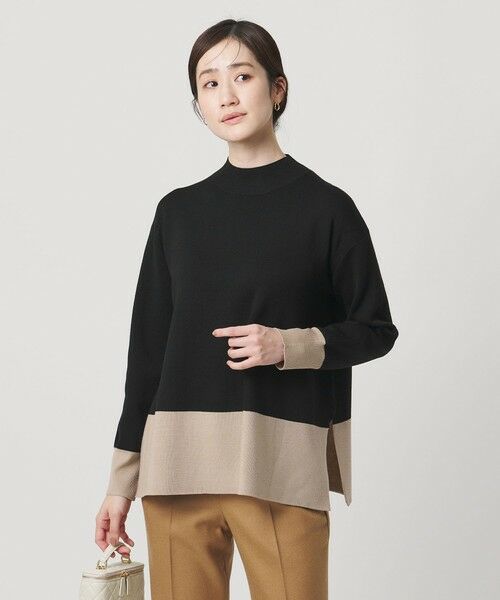 UNITED ARROWS / ユナイテッドアローズ ニット・セーター | ウールブレンド ハイネックニット ‐ウォッシャブル‐ | 詳細21