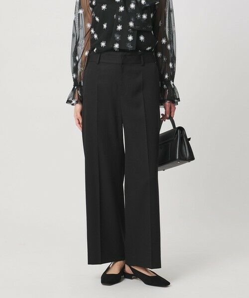 UNITED ARROWS / ユナイテッドアローズ その他パンツ | オーガンジー コンビ パンツ(BLACK)