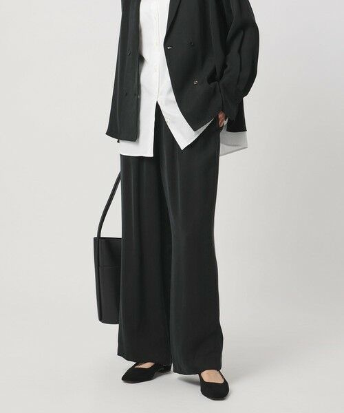 UNITED ARROWS / ユナイテッドアローズ その他パンツ | ドロスト イージーパンツ(BLACK)