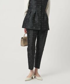 UNITED ARROWS / ユナイテッドアローズ スラックス・ドレスパンツ | リボン カットジャガード パンツ