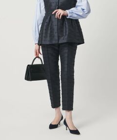 UNITED ARROWS / ユナイテッドアローズ スラックス・ドレスパンツ | リボン カットジャガード パンツ