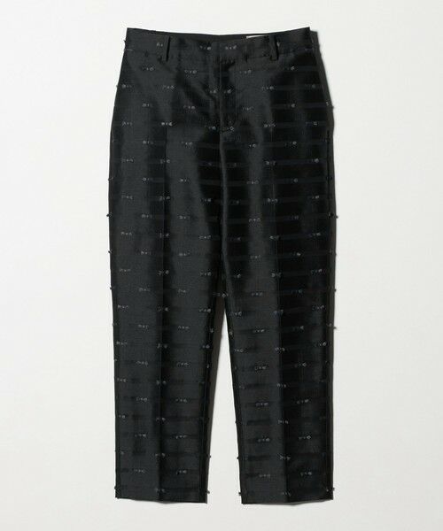 UNITED ARROWS / ユナイテッドアローズ スラックス・ドレスパンツ | リボン カットジャガード パンツ | 詳細5