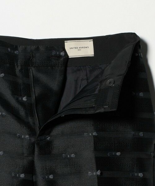 UNITED ARROWS / ユナイテッドアローズ スラックス・ドレスパンツ | リボン カットジャガード パンツ | 詳細8