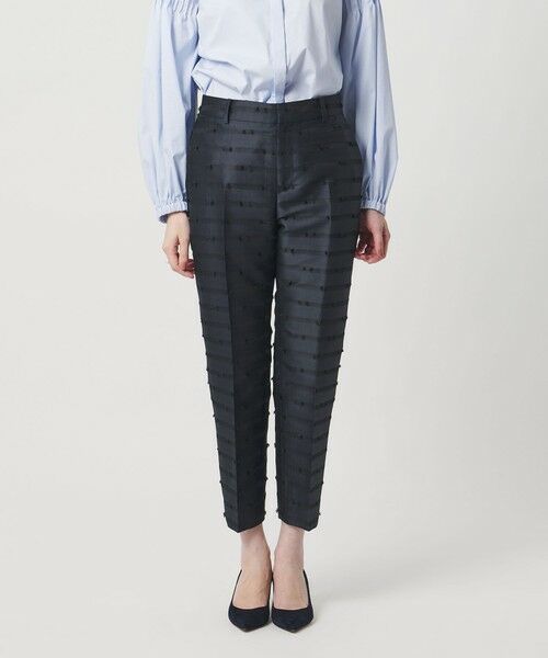 UNITED ARROWS / ユナイテッドアローズ スラックス・ドレスパンツ | リボン カットジャガード パンツ | 詳細14