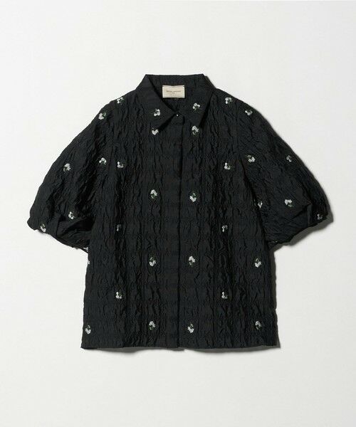 UNITED ARROWS / ユナイテッドアローズ シャツ・ブラウス | スクエア フラワー ジャガード ブラウス | 詳細8