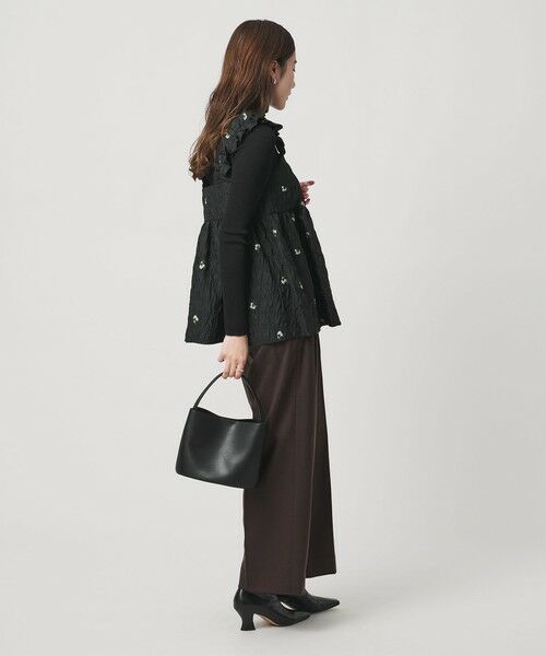 UNITED ARROWS / ユナイテッドアローズ キャミソール・チューブトップ | スクエア フラワー ジャガード キャミソール | 詳細4